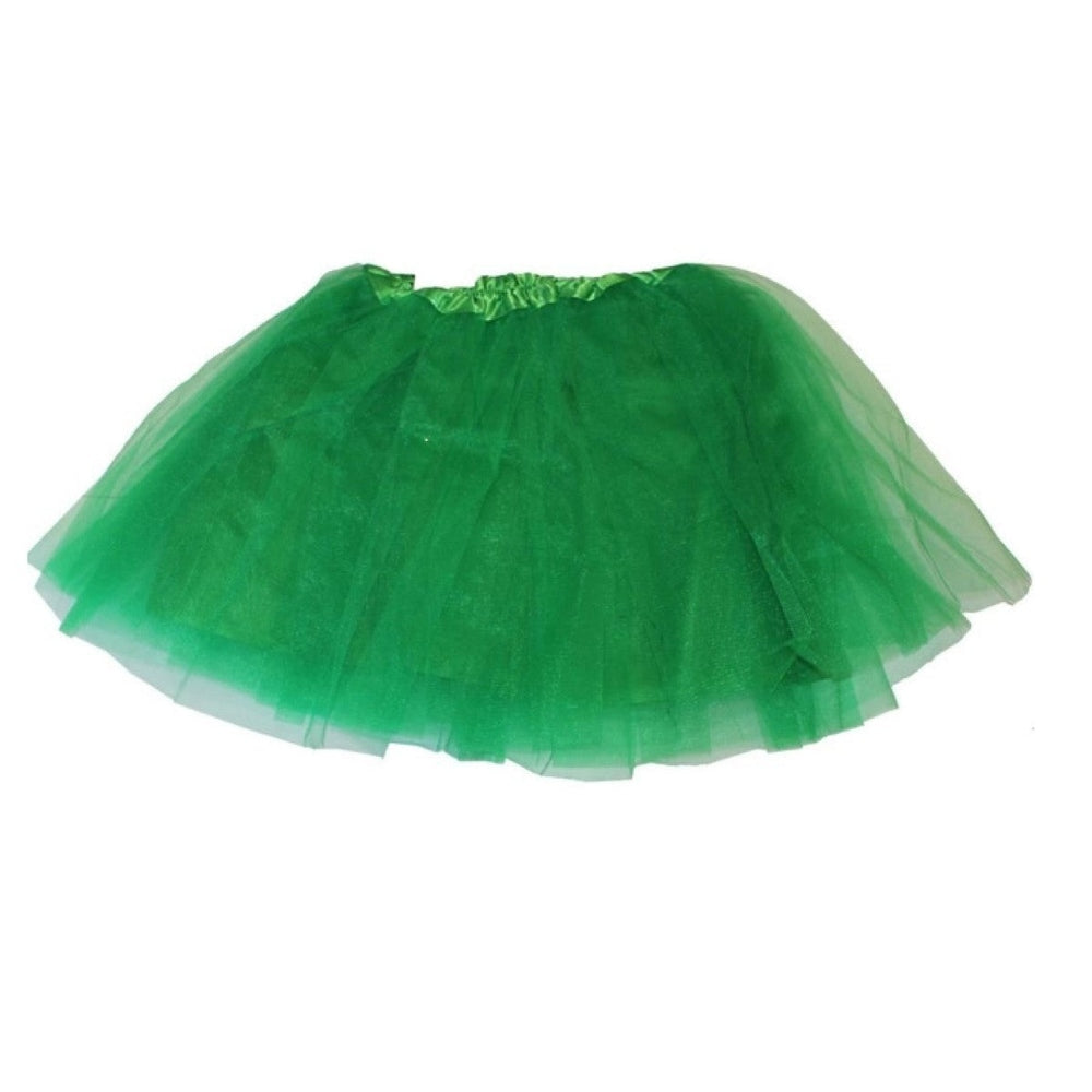 Green 40cm Lined 4 Layer Tutu