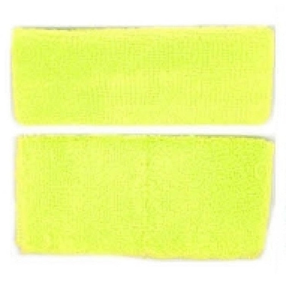 Headband &amp; Wristband Set (Fluro Yellow)