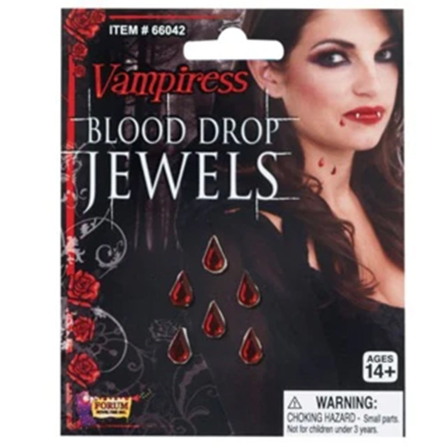 Vampiress Blood Drop Jewels