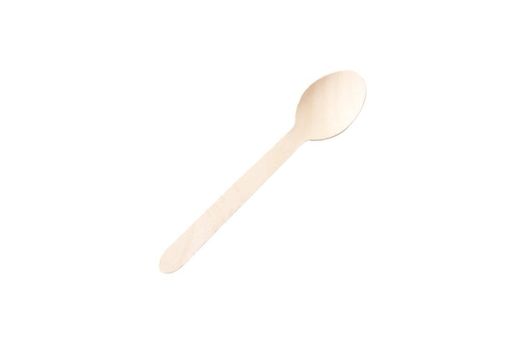 160mm FSC Wood Spoon Pk100