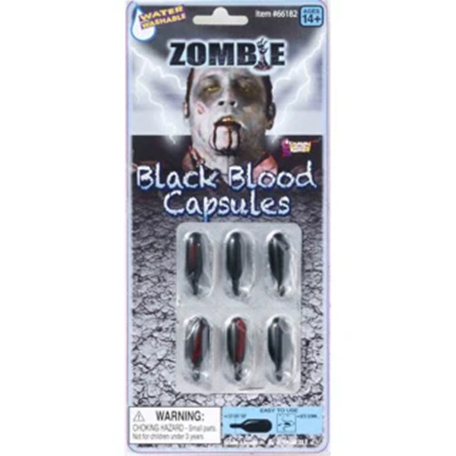 Zombie Black Blood Capsules