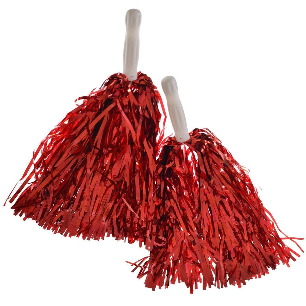 Metallic Pom Pom (Red)