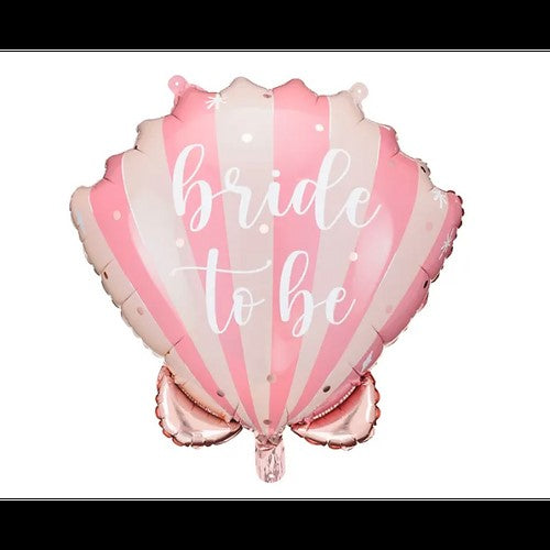 PD Foil Balloon Seashell Bride to be 52x50cm