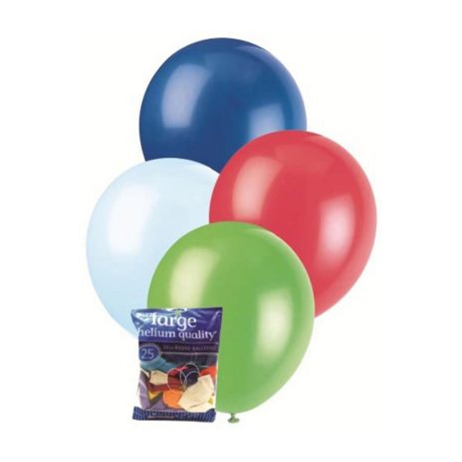 Assorted - 25 x 30cm (12") Decorator Balloons