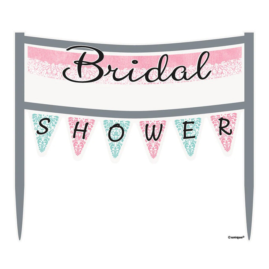 Bridal Shower Cake Banner