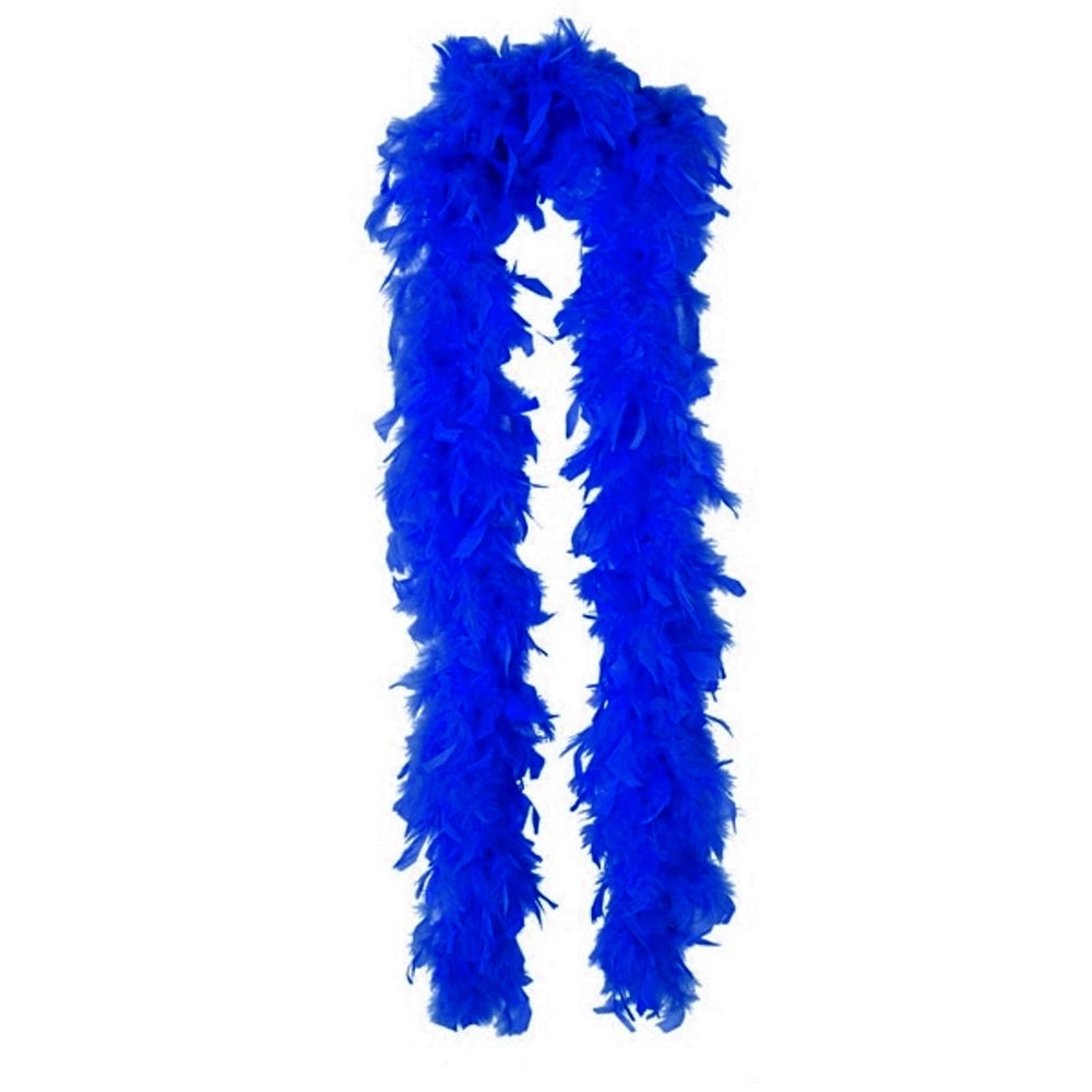 FEATHER BOA 40G BLUE 1.5M