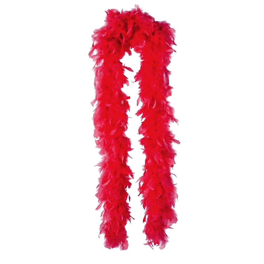 FEATHER BOA 40G RED 1.5M