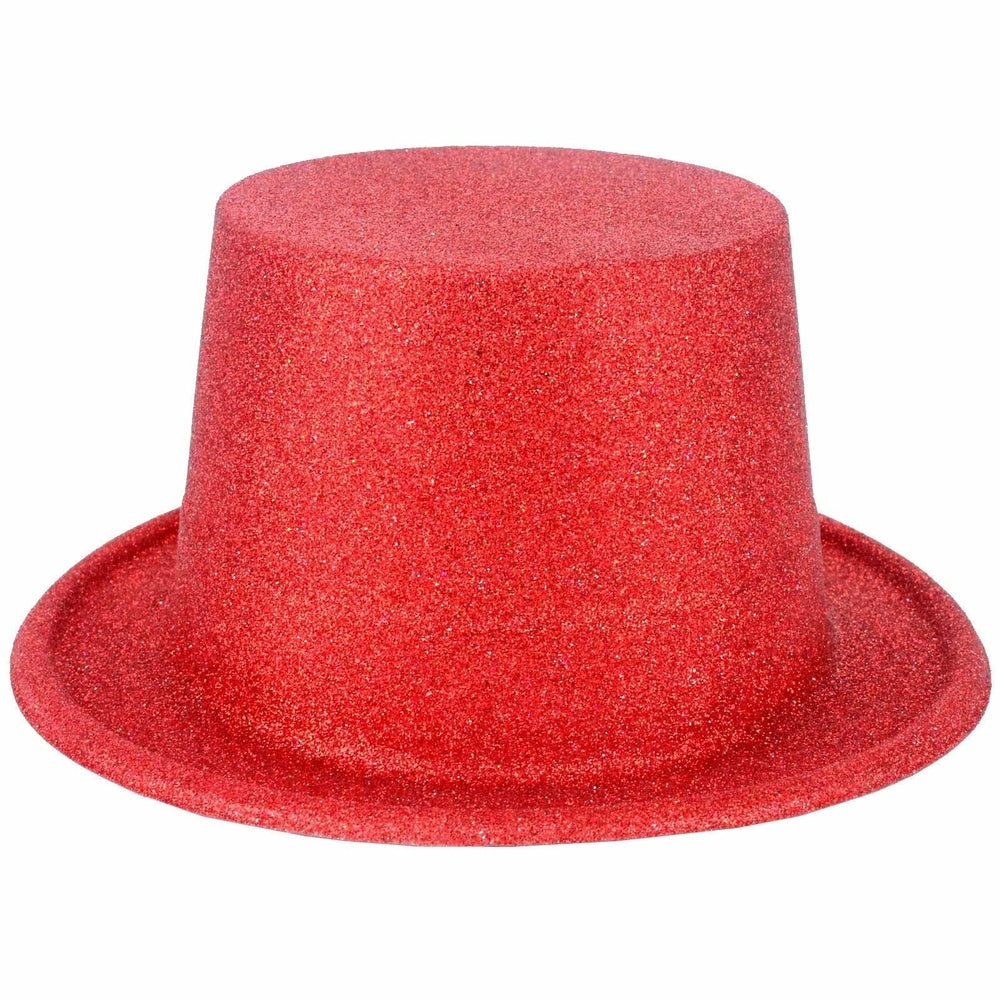 Glitter Top Hat (Red)