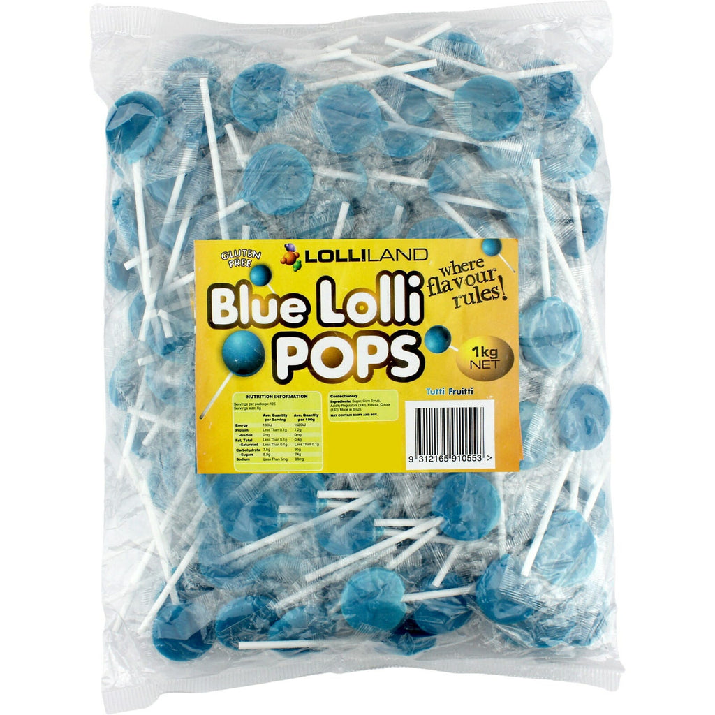 Flat Pops Blue 1KG