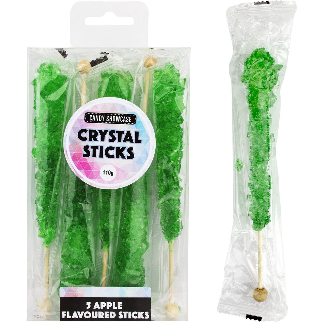 CRYSTAL STICKS PK6 GREEN