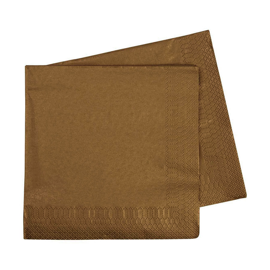 FS Lunch Napkin 330mm Metallic Gold 40pk