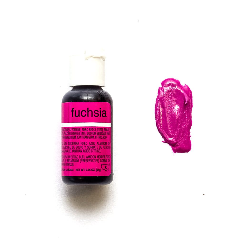 Chefmaster Liqua-Gel FUCHSIA (0.70oz)