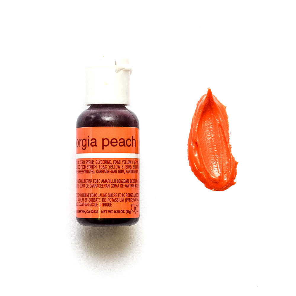 Chefmaster Liqua-Gel GEORGIA PEACH (0.70oz)