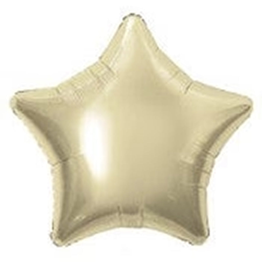 CHAMPAGNE GOLD STAR 20" FOIL BLN PKG