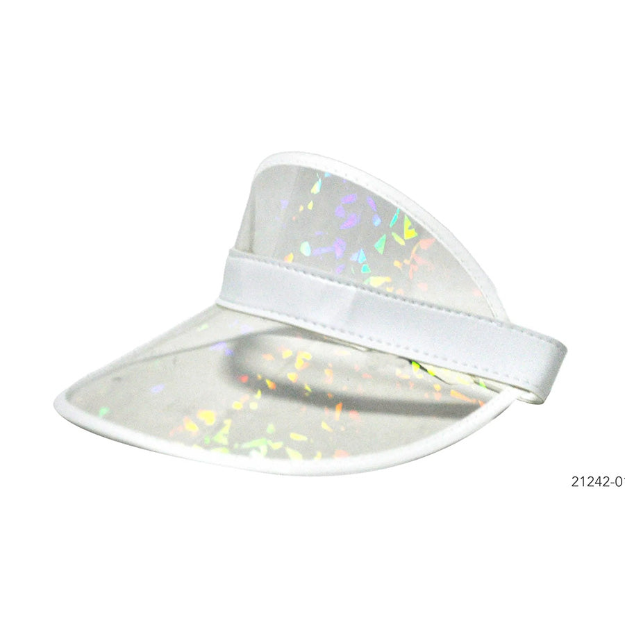 Holographic Sparkle PVC Perspex Hat