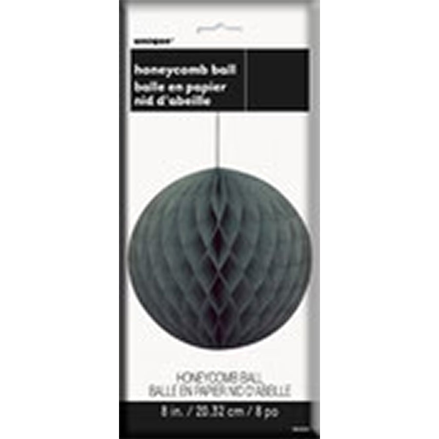 HONEYCOMB BALL 20cm - BLACK