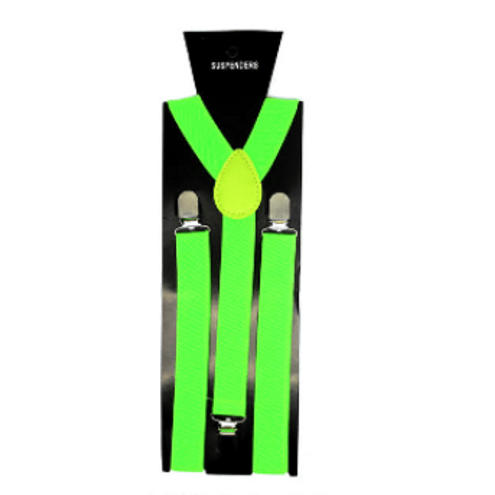 Suspender (Plain) (Fluro Light Green)