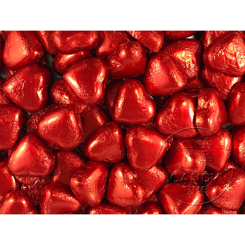 Red Chocolate Hearts 1kg