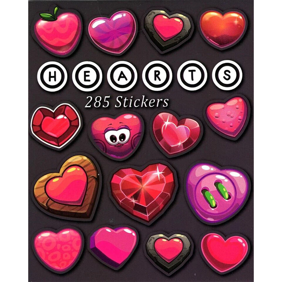 MINI STICKER BOOKS - HEARTS 2