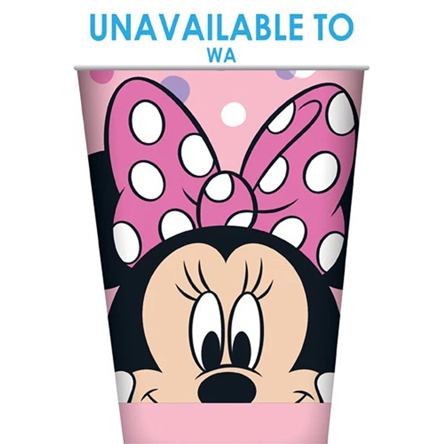 MINNIE PAPER CUPS 250ML