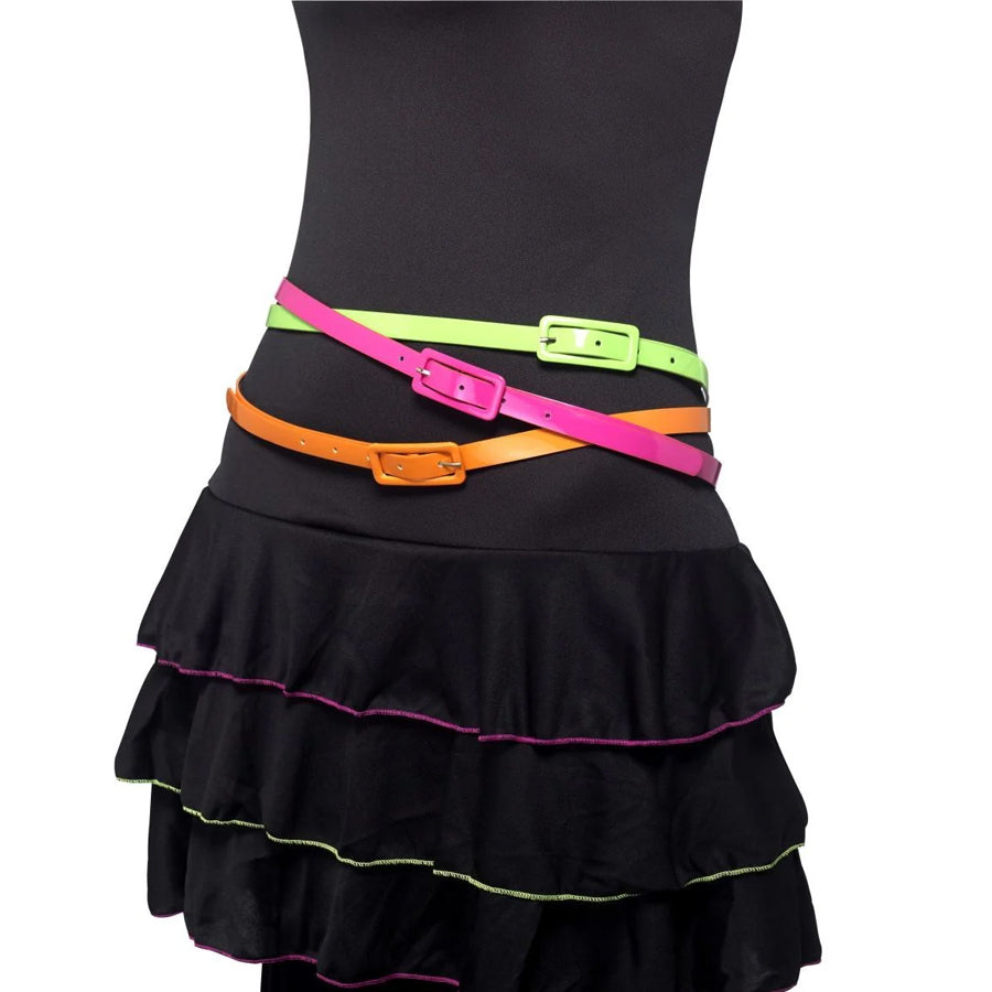 Neon Belts 3PK