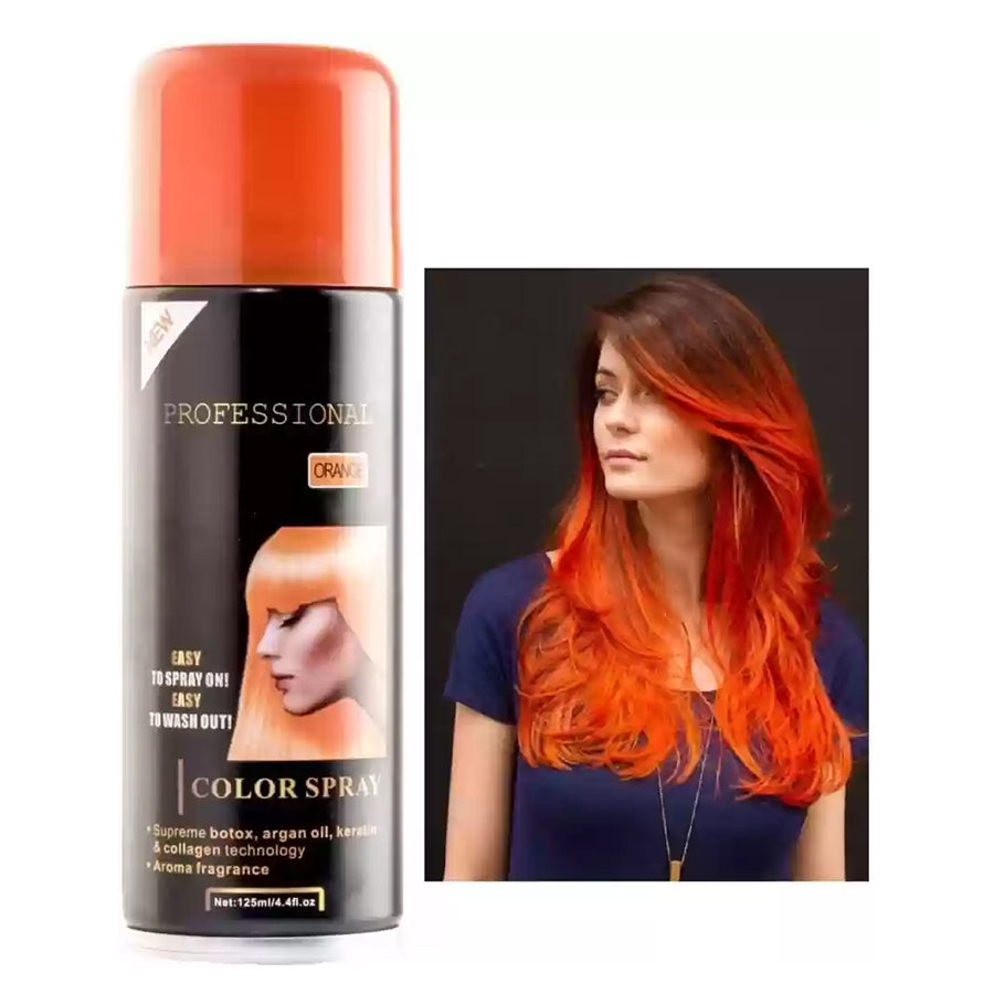 80g HAIR SPRAY-NEON ORANGE