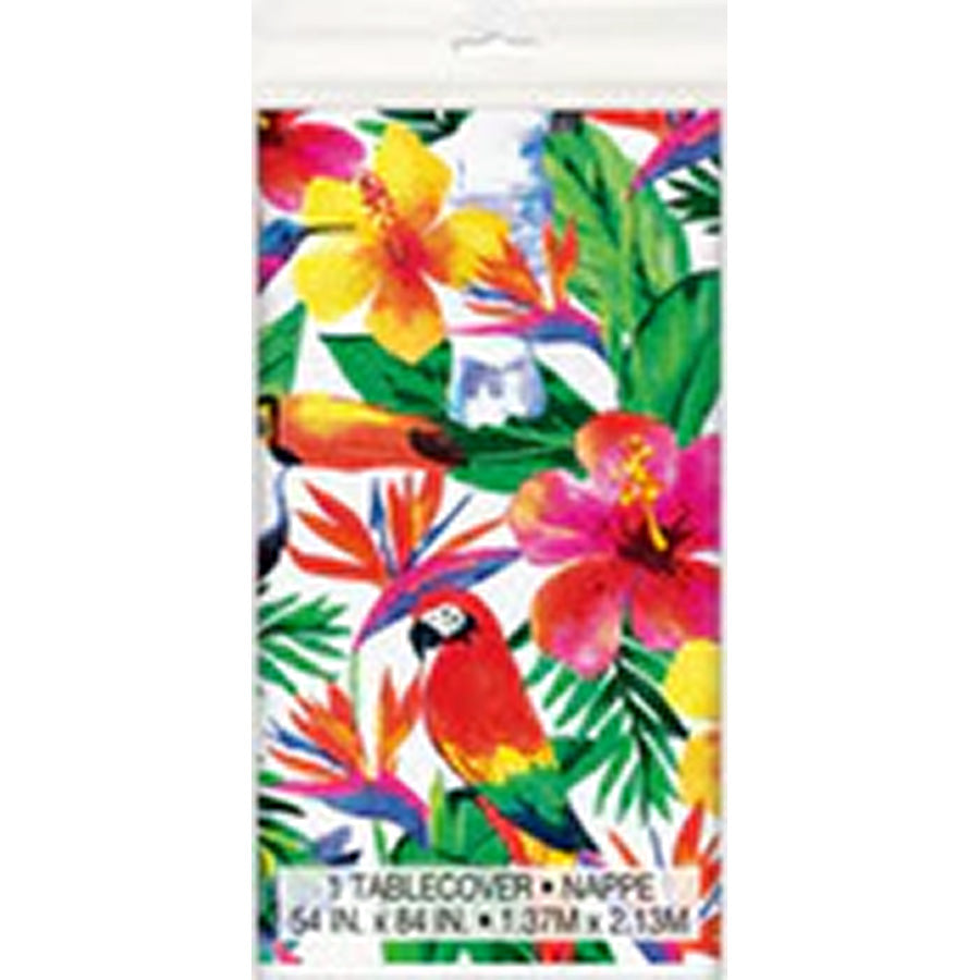 PALM TRP LUAU TABLECOVER