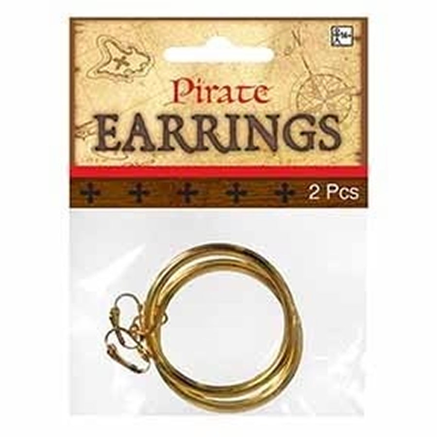 Pirate Pirate Hoop Earings