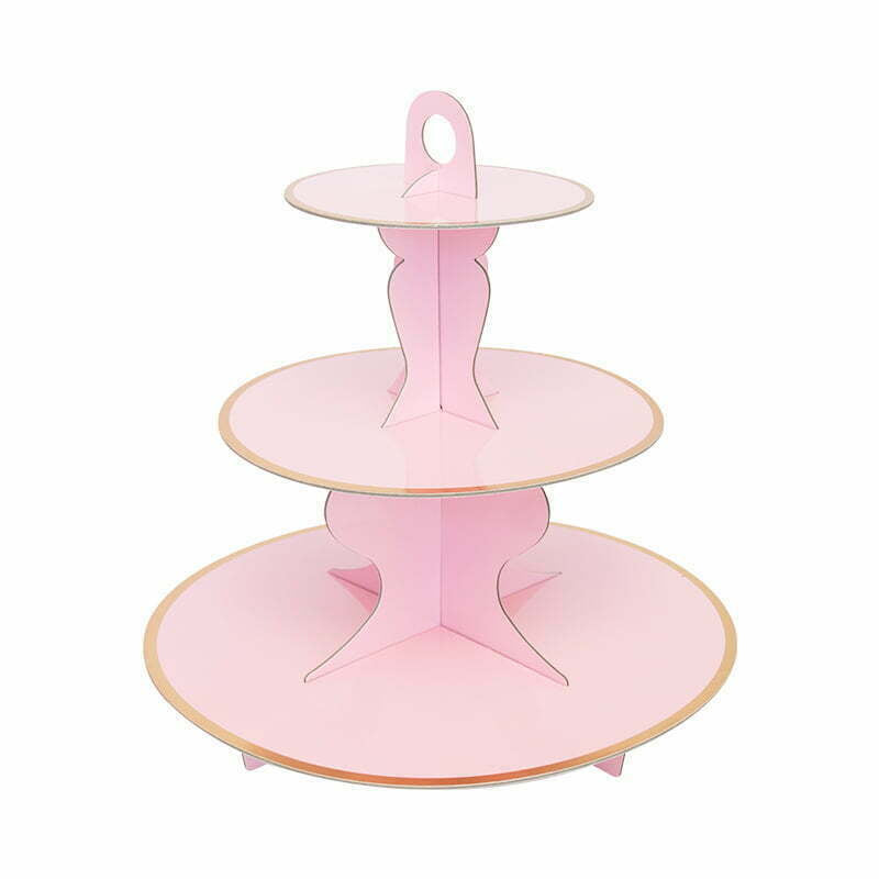 Solid Cake Stand ECO-Pink