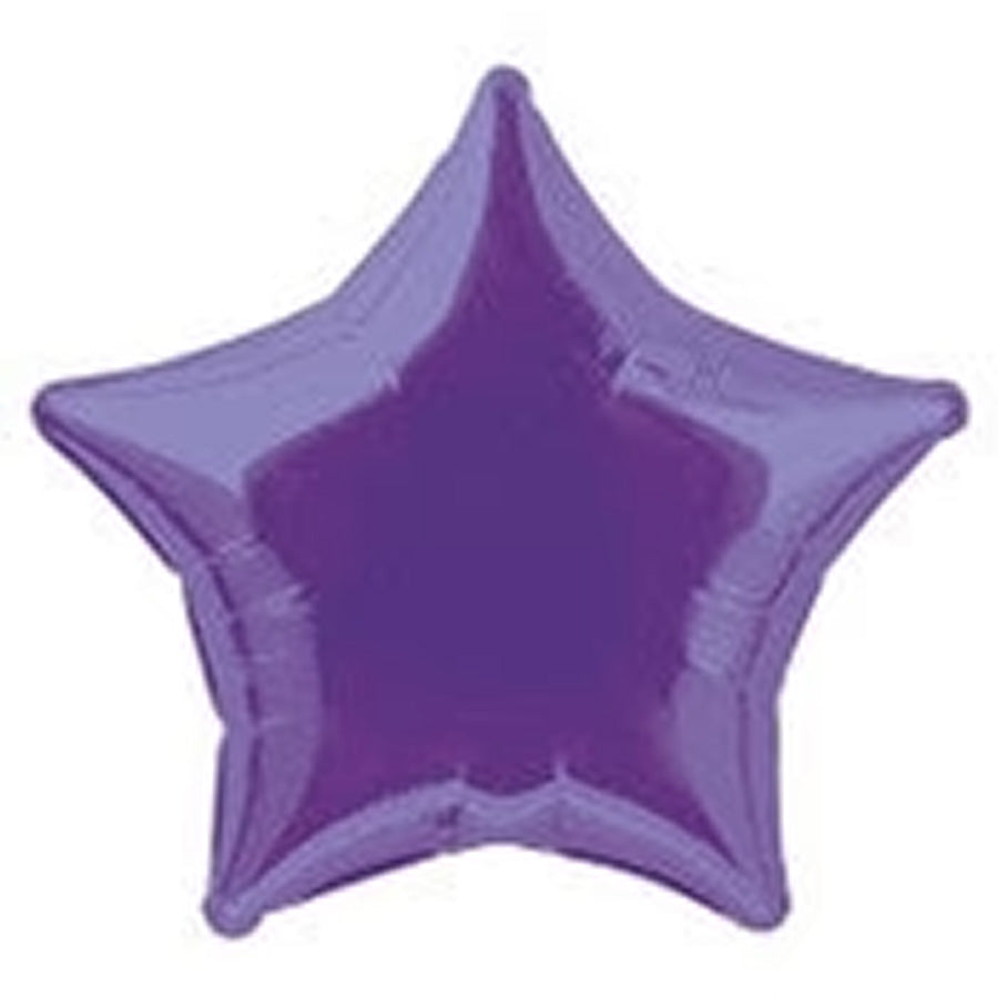 PURPLE STAR 20" FOIL BLN PKG