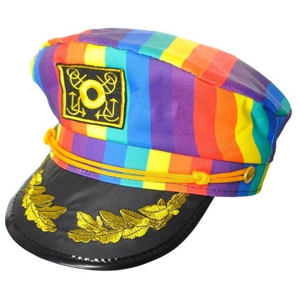 Rainbow Sailor Cap