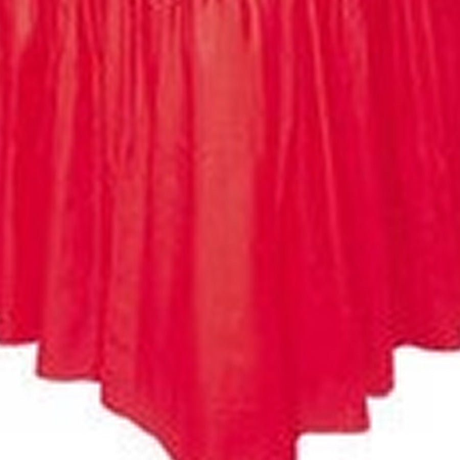 TABLESKIRT 29" X 14' - RED