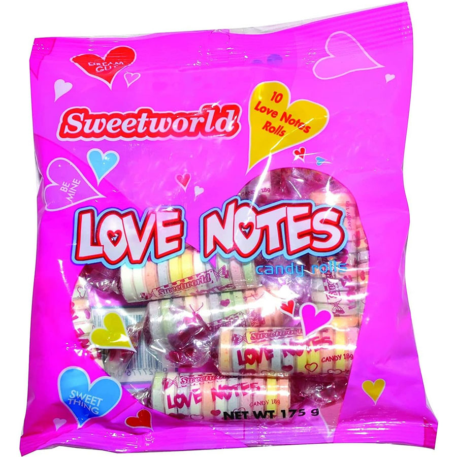 Sweetworld LOVE NOTES 175g (10 rolls)