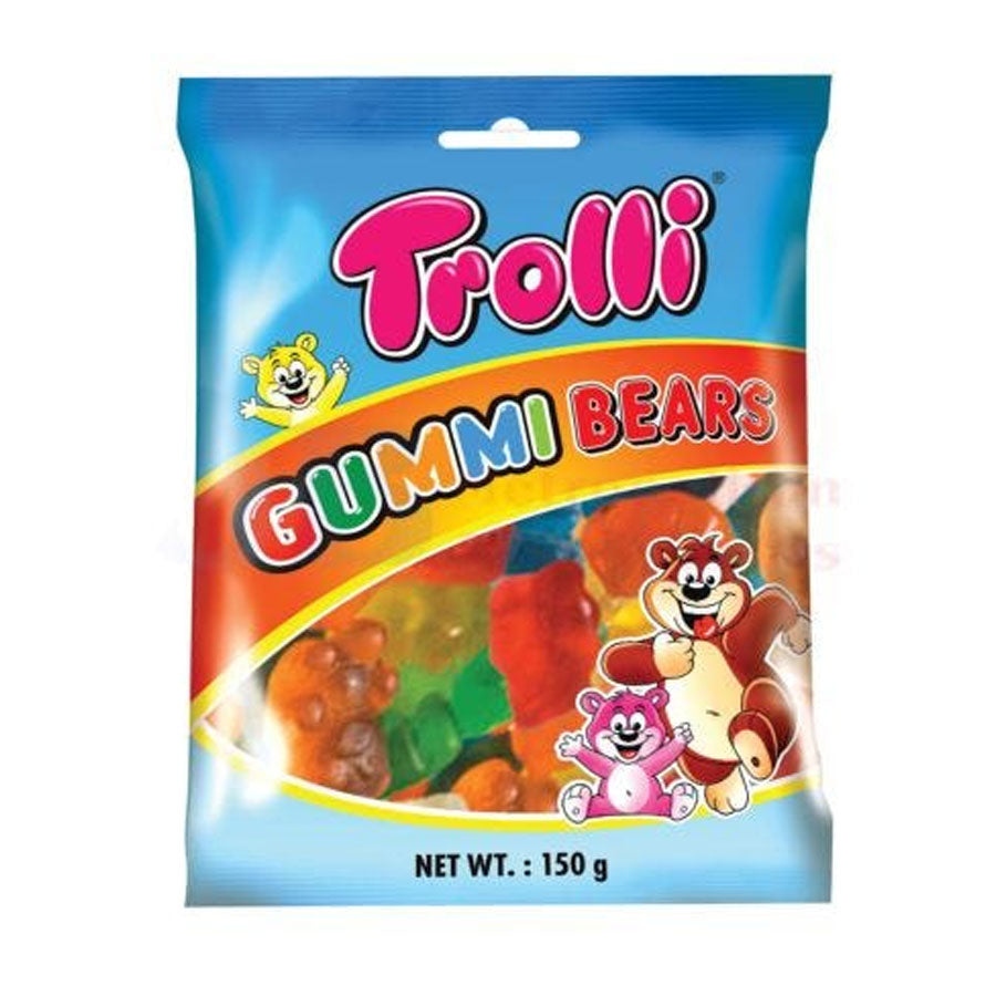 TROLLI GUMMI BEARS 150GM