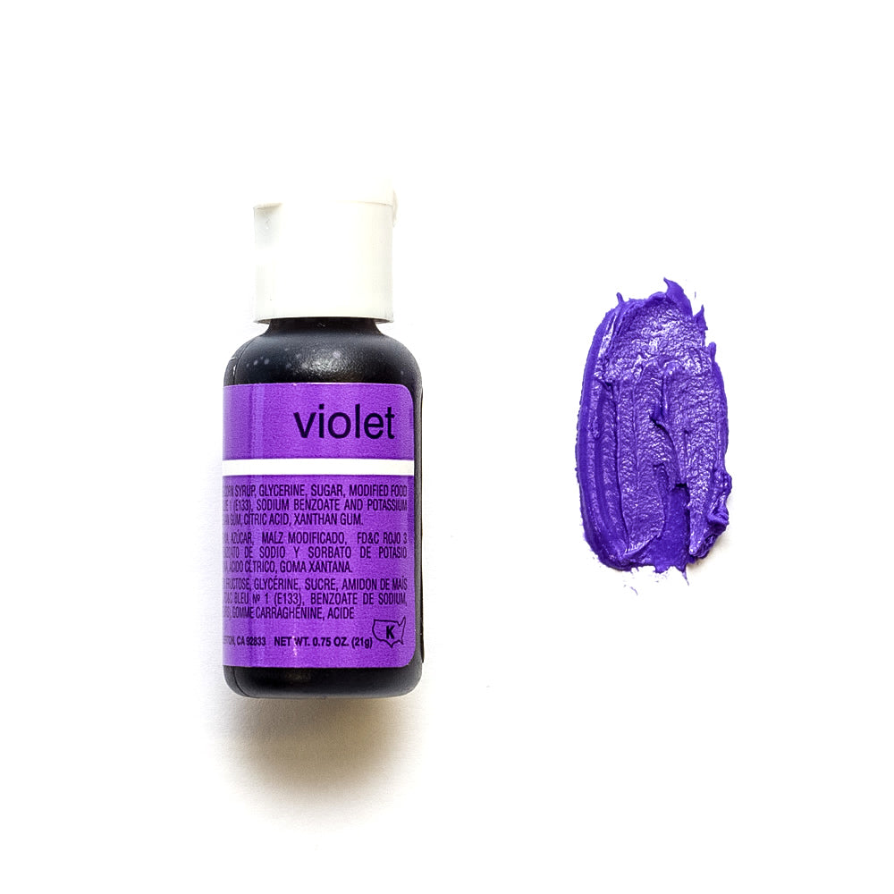 Chefmaster Liqua-Gel VIOLET (0.70oz)